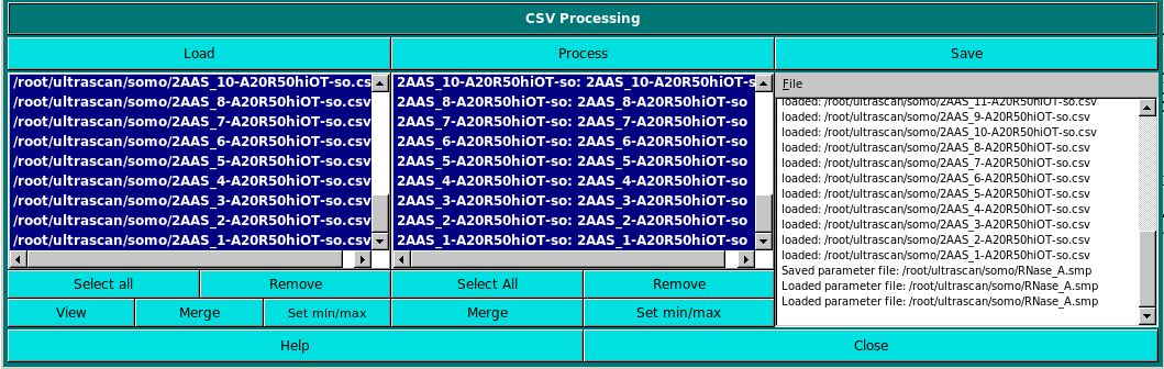 Model Clasifier csv processing